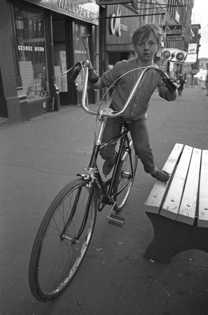 Boy on a bicycle (Мальчик на велосипеде), 1969