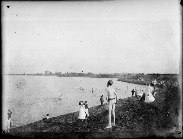 Gezicht op het Ijmeer te Diemen (Вид на озеро Эймер в городе Димен), c.1900