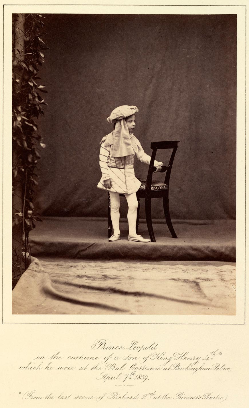 Prince Arthur (9), later Duke of Connaught (Принц Артур (9), герцог Коннаутский), c.1880 after an original of 7 Apr.1859