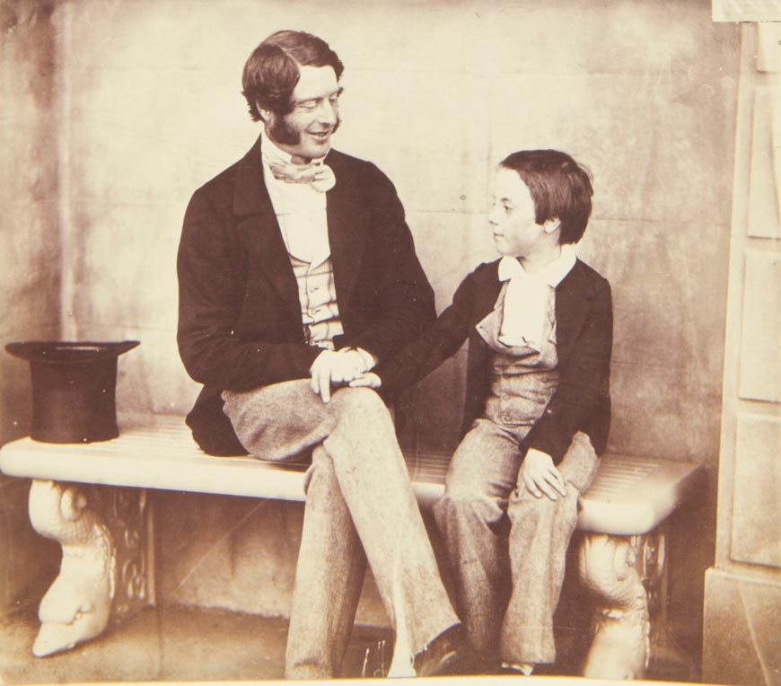 Lieutenant Colonel Francis G.H. Seymour and his Son Hugh (Подполковник Фрэнсис Г.Х. Сеймур и его сын Хью), 29 July 1854