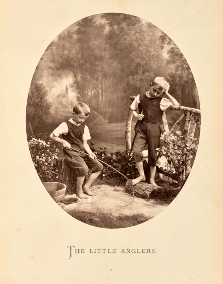 The little anglers (Рыбачки), before December 1882