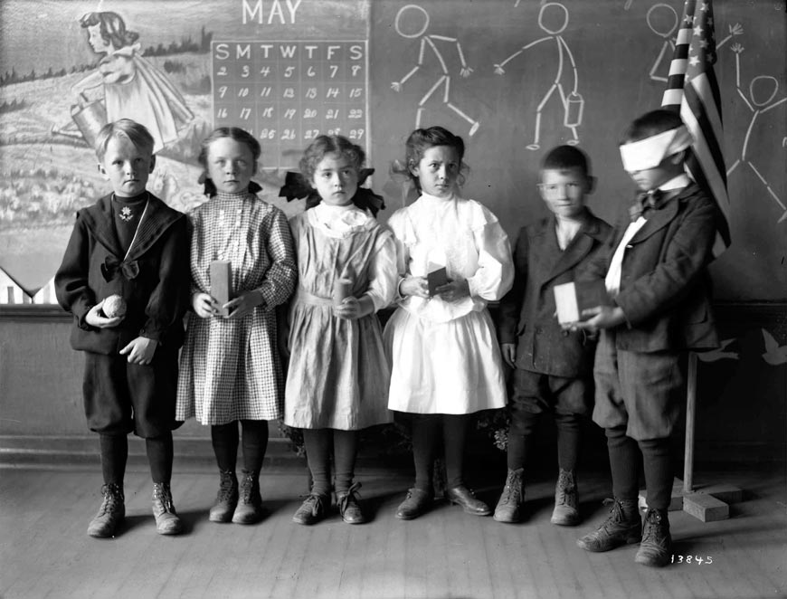 John B. Allen School Children (Дети из школы Джона Б. Аллена), May 1909