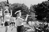 Children in the pioneers camp Artek