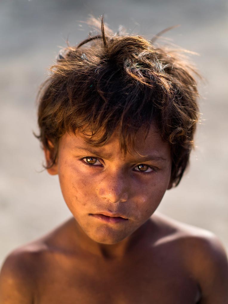 Punjabi boy from a slum (Пенджабский мальчик из трущоб), 2015