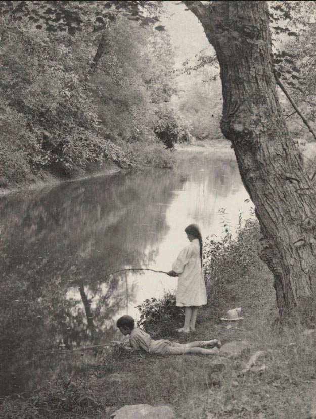 Young Anglers (Юные рыбаки), 1896