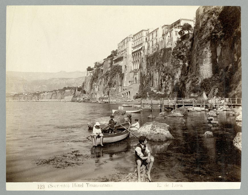 Hotel Tramontano, Sorento (Отель Трамонтано, Соренто), c.1900