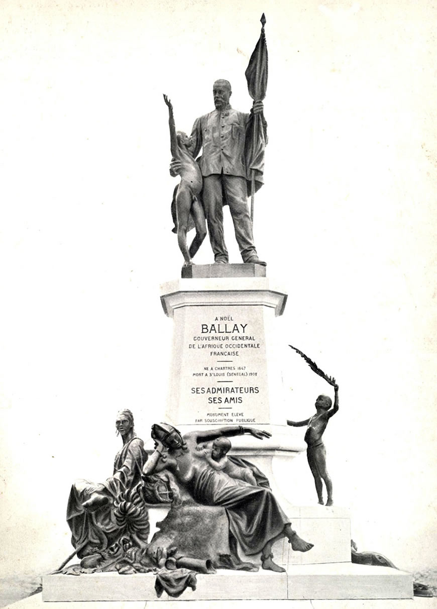 Monument à docteur Noël BALLAY (Монумент доктору Ноэлю Баллью), 1908