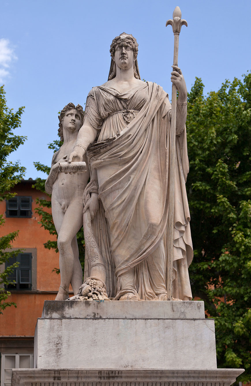 Monument to Maria Luisa of Spain, Duchess of Lucca (Монумент Марии-Луизы Испанской, герцогини Лукки)