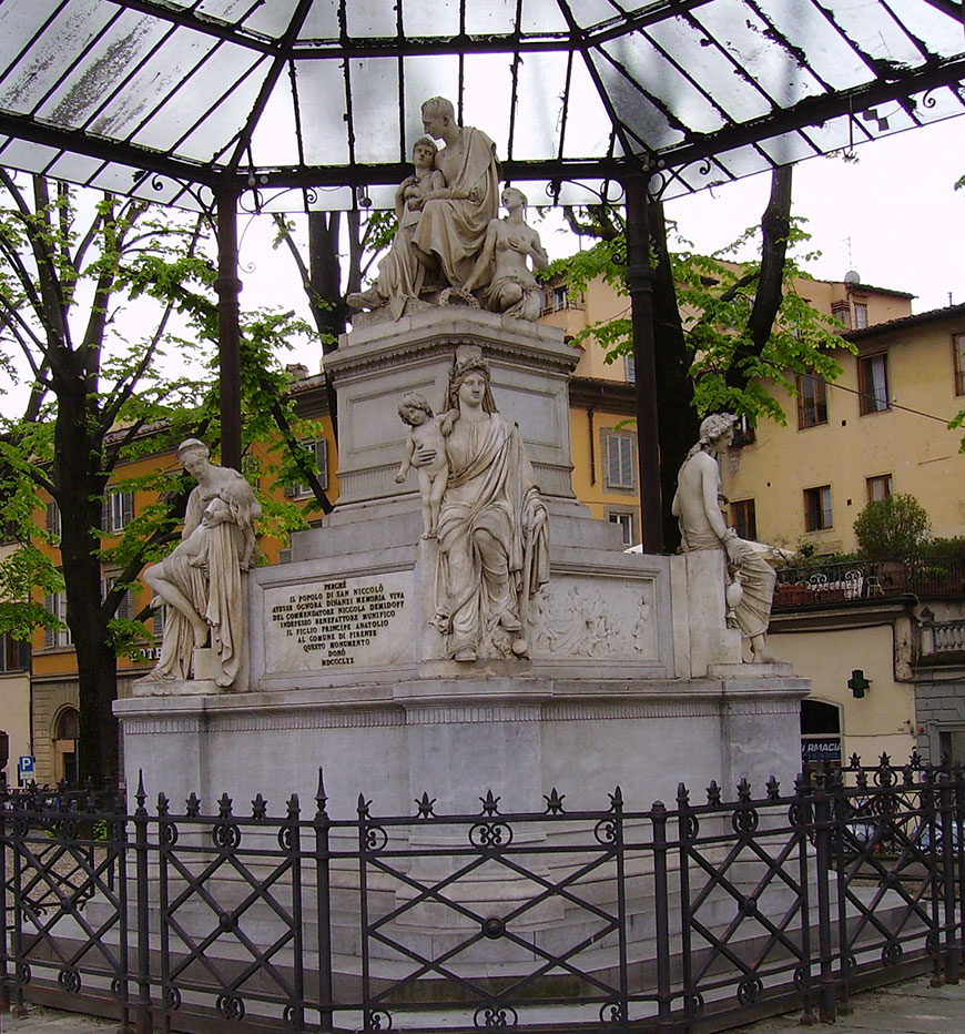 Monument to Nicola Demidoff (Монумент Николая Демидова), 1830-1870