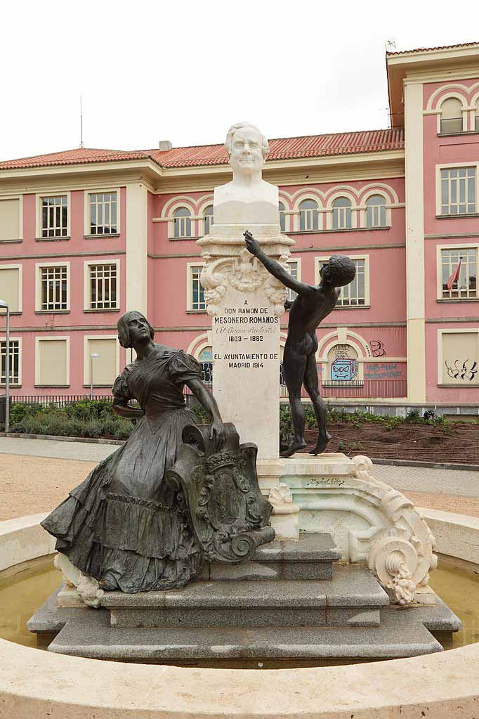 Monumento a Don Ramón de Mesoneros Romanos (Монумент дону Рамону Месоньеросу Романосу), 1914