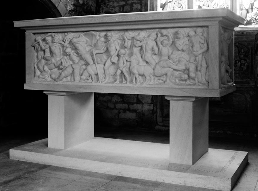 Sarcophage d'Hubert de Villez (Саркофаг Юбера де Вильеса), 1960s