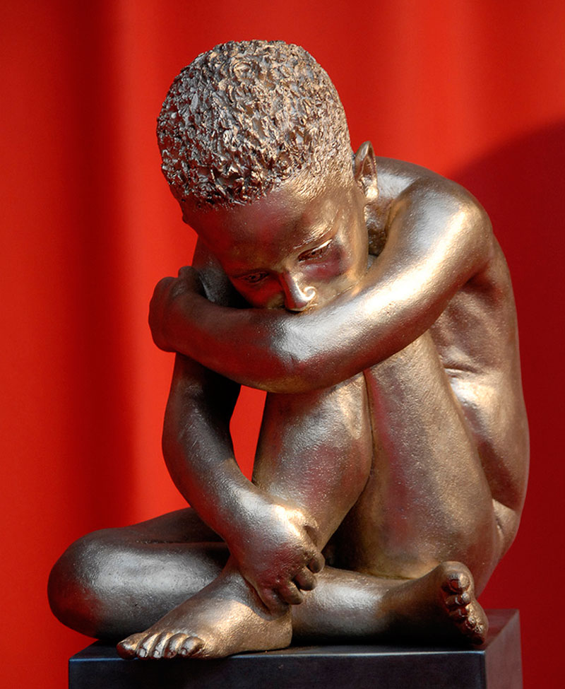 Thinker child (Задумавшийся ребёнок), 1995