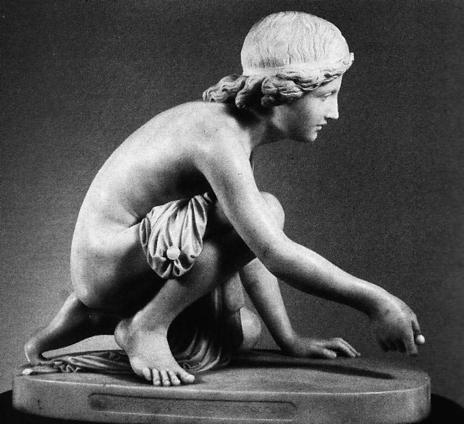 Boy Play in Marbles (Мальчик, играющий в кости), 1853