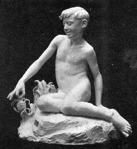 Boy with a Crab (Мальчик с крабом), c.1900