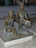 Playful children (Игривые дети), 1958 detail/фрагмент