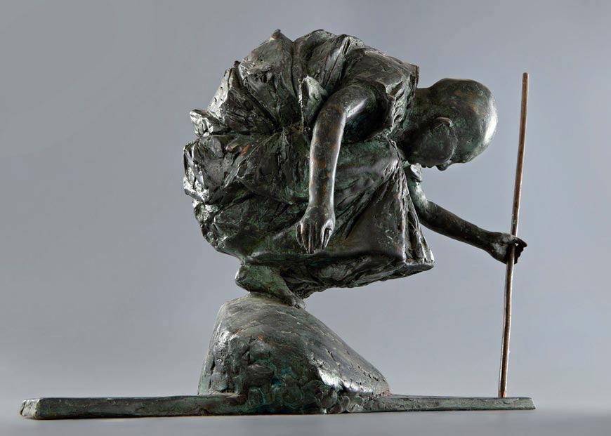 Тертон / Сидящий мальчик с палкой (Turton / Seated Boy with a Stick), 2018