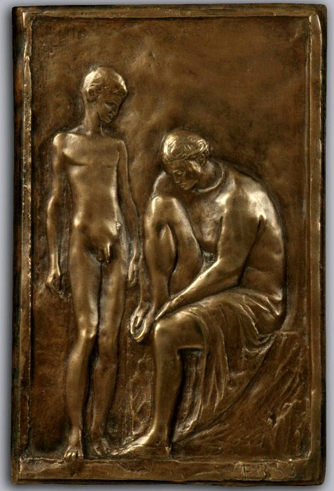 Fiú és anyja (Мальчик и мать), 1953