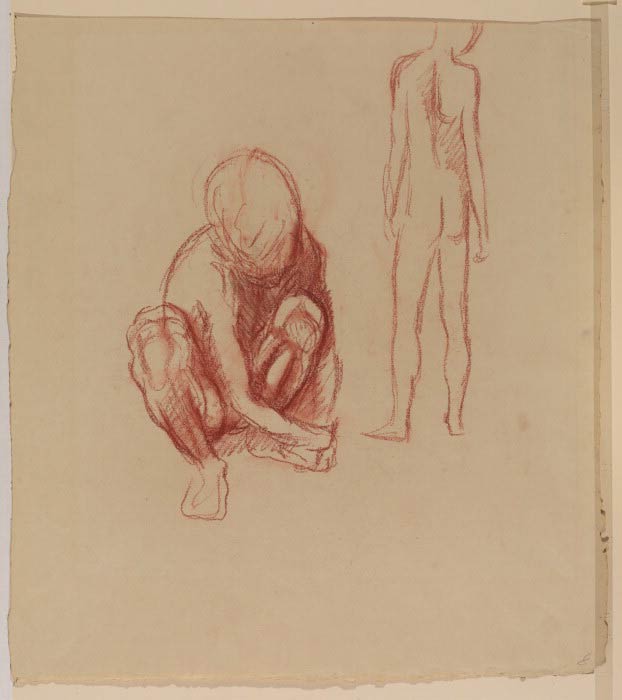 Studies of a nude boy (Эскизы обнаженных мальчиков)