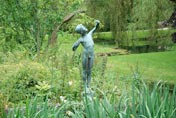 Joyance (Радость)bronze/бронза : St Fagans Castle garden, Cardiff, Great Britain