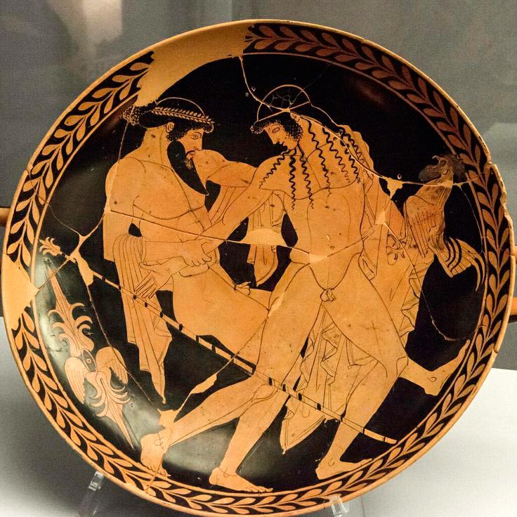 Zeus and Ganymede (Зевс и Ганимед), 470 B.C.