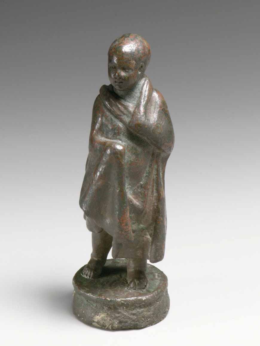 Boy in the pose of an orator (Мальчик в позе оратора), III-II B.C.