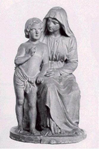 Maria med Jesusbarnet (Мария с младенцем Иисусом), 1858