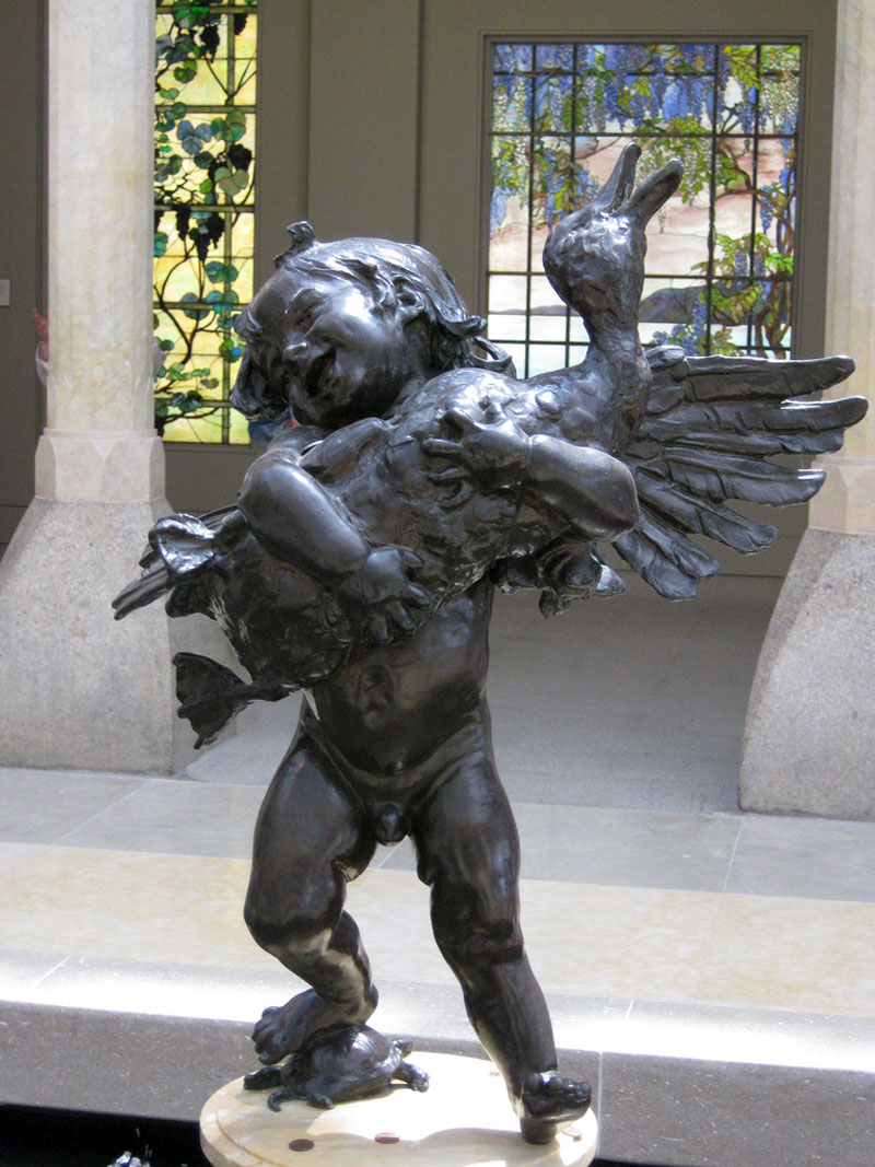 Boy and Duck (Мальчик с уткой), 1895-1896