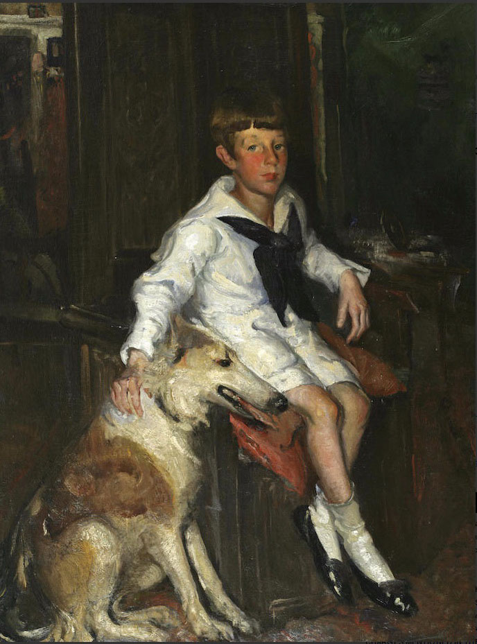 Portrait of a Boy and his Dog (Портрет Мальчика и его собаки)