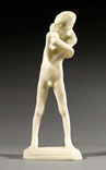 Le petit blessé (Маленький раненый), 1898 marble/marble