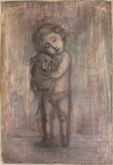 Maльчик co щeнкoм (Boy with Puppy), 2008