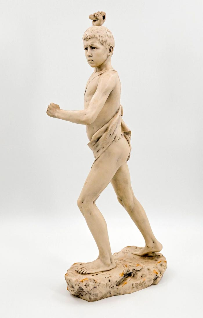 [Throwing boy / Бросающий мальчик], XIX-XX