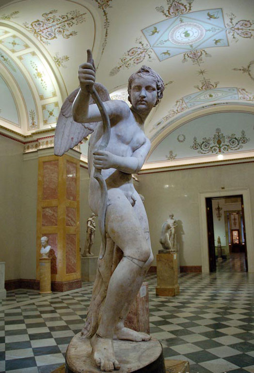 Eros Drawing His Bow (Эрот, натягивающий лук), 30 B.C.-14 A.D.