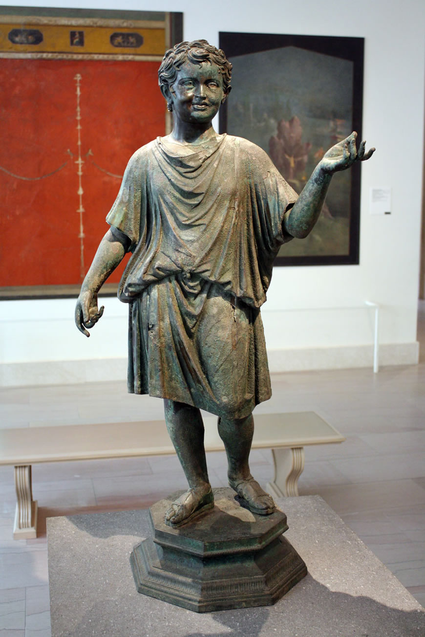 Roman Boy (Римский мальчик), c. 14-54 A.D.