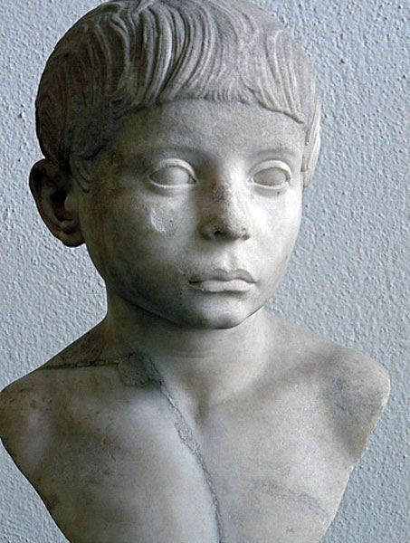 Bust of a Boy (Бюст мальчика), c. 110 A.D.