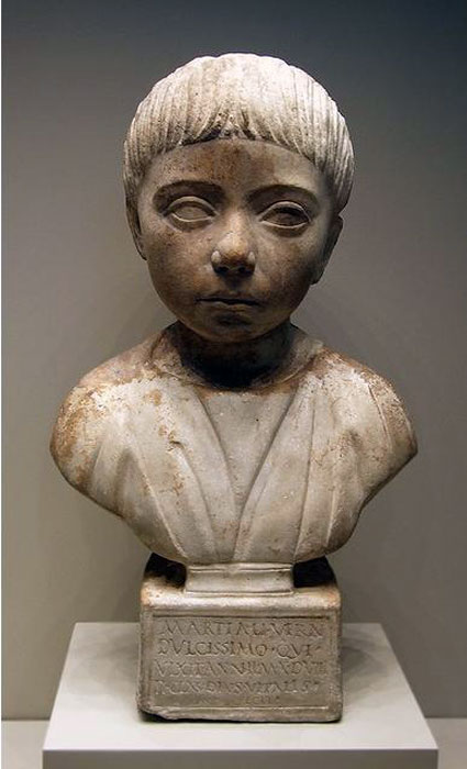 Bust of Boy (Бюст мальчика), 98-117 A.D.