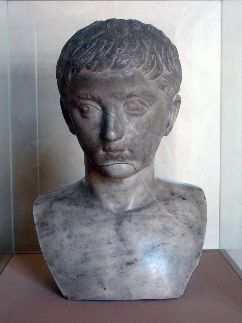 Bust of a boy (Бюст мальчика), c. I A.D. Julio-claudian period