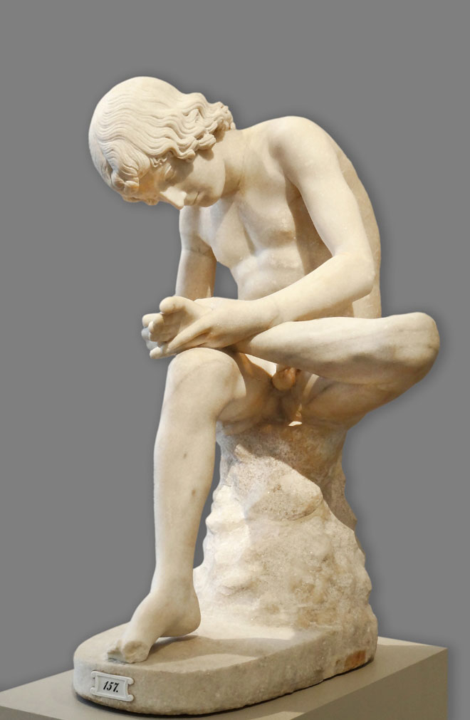 Boy with Thorn or Spinario (Мальчик, вынимающий занозу), 150 A.D.