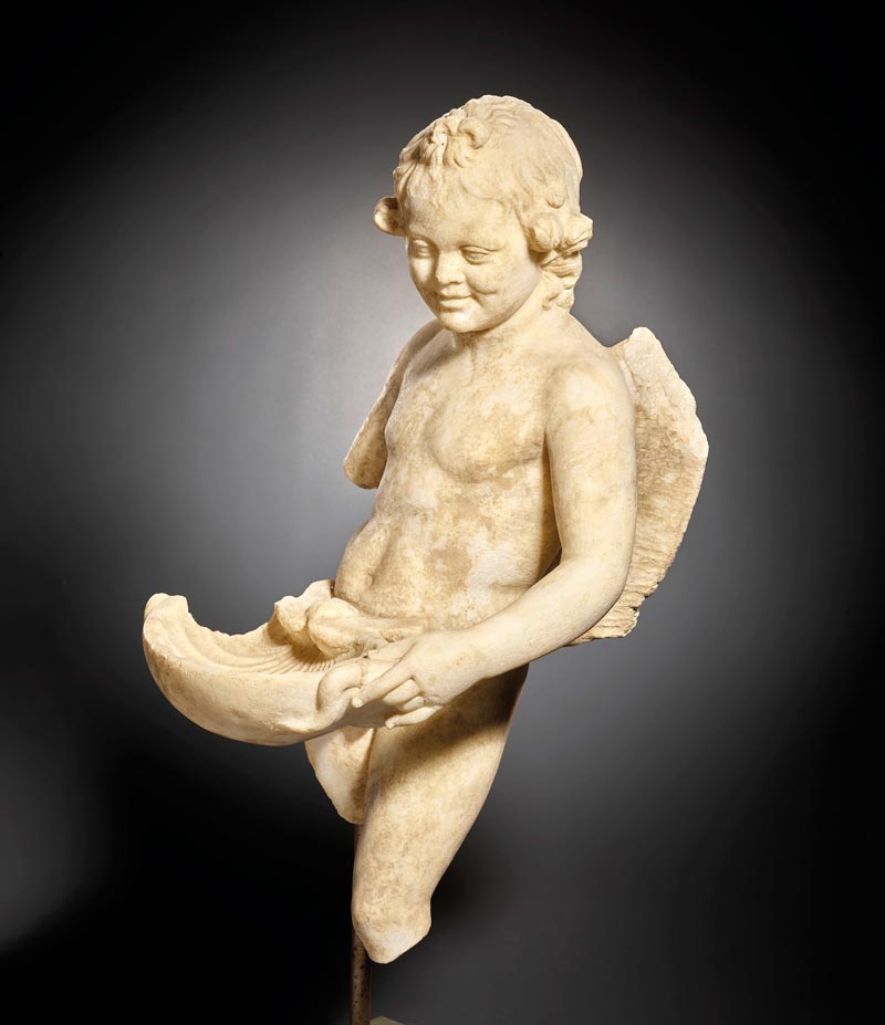 Eros with a shell (Эрот с раковиной), I B.C.- 100