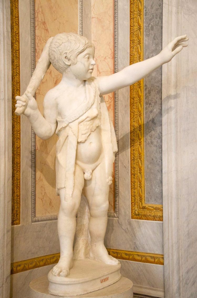 Child as Heracles fighter (Ребенок как борющийся Геракл), 140-160