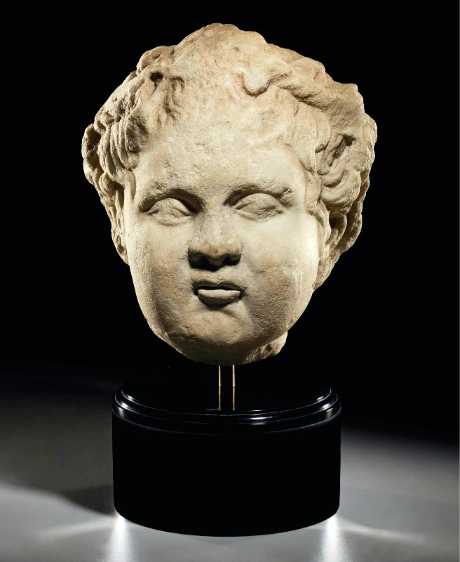 Head of a Boy (Голова мальчика), I - II A.D.