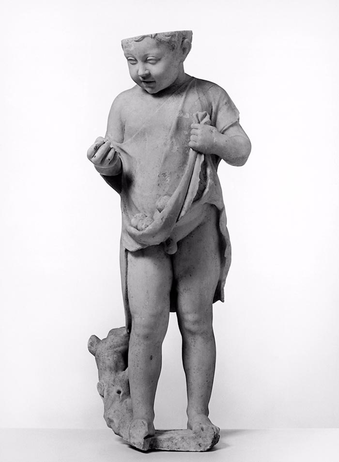 Boy with Pomegranates (Мальчик с гранатами), 40-90 A.D.