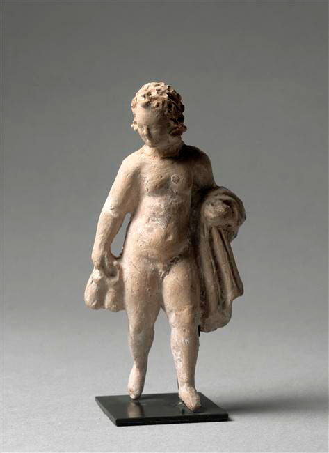 Child walking with a shoes in hand (Ребёнок, идущей с обувью в руках), vers.200-175 B.C.