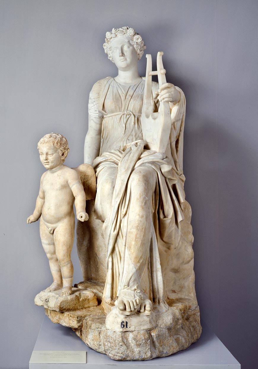 Muse Erato (Муза Эрато), 130-150 A.D.