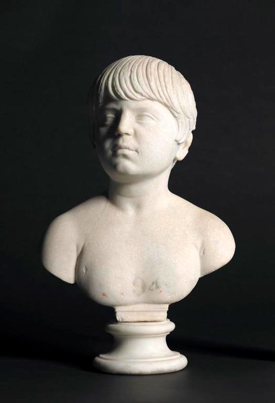 Bust of a Young Boy (Бюст мальчика), 100-125 A.D.