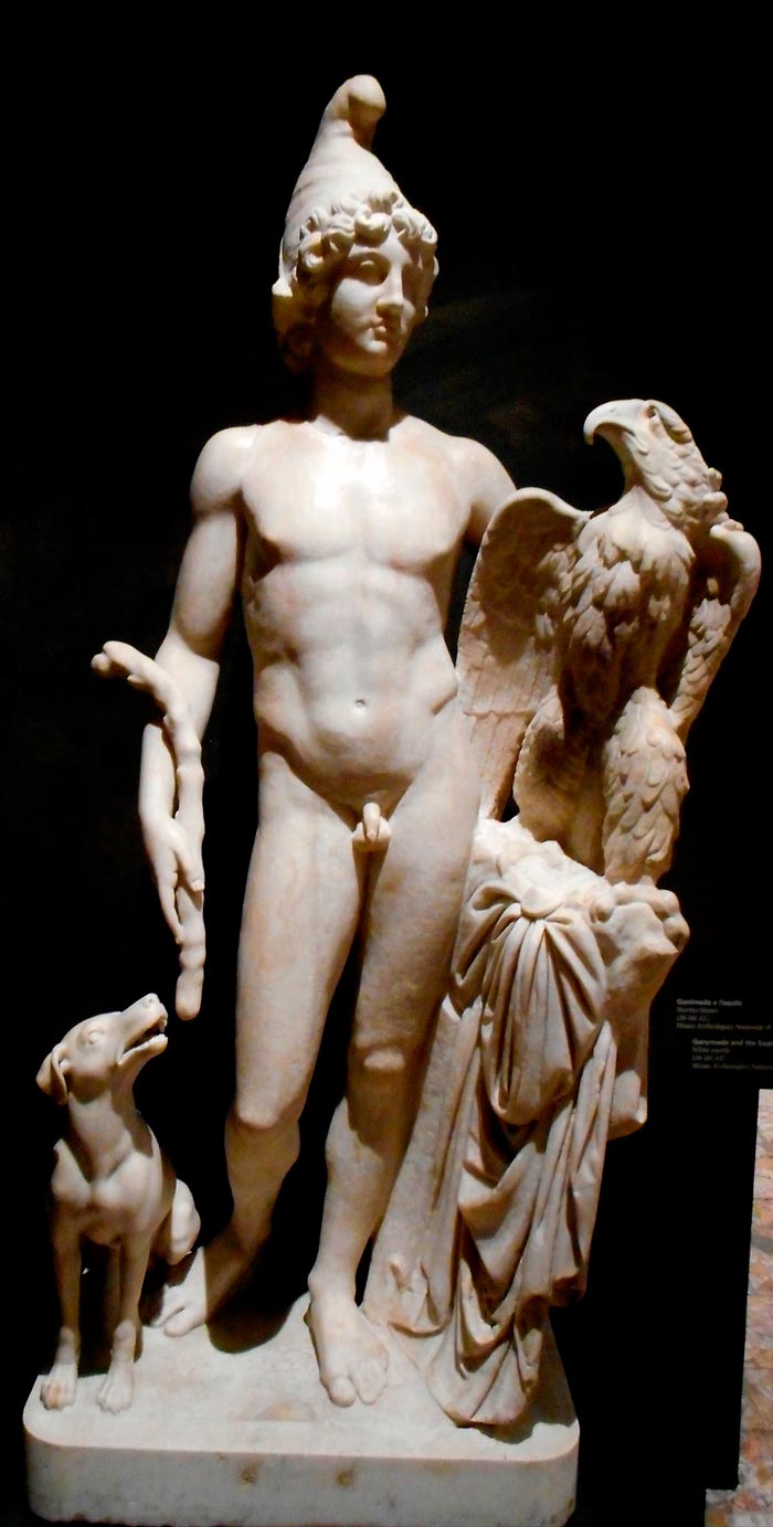 Ganymede and the eagle (Ганимед и орёл), 138-161 A.D.