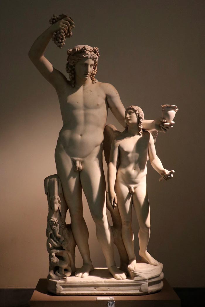 Dionysus and Eros/Cupid/Amor (Дионис и Эрот/Купидон/Амур), II A.D.