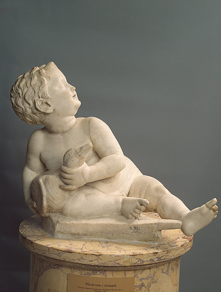 Boy with Bird (Мальчик с птицей), I A.D.