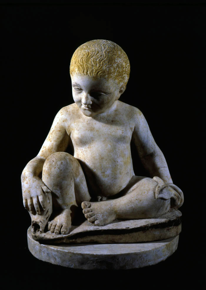 Fountain of a Child with a Dolphin (Фонтан: ребёнок с дельфином), I A.D.