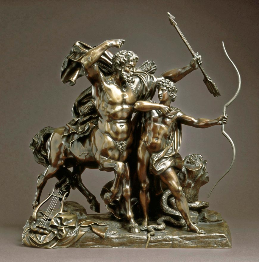 The Education of Achilles by the Centaur Chiron (Воспитание Ахилла Кентавром Хироном), XIX