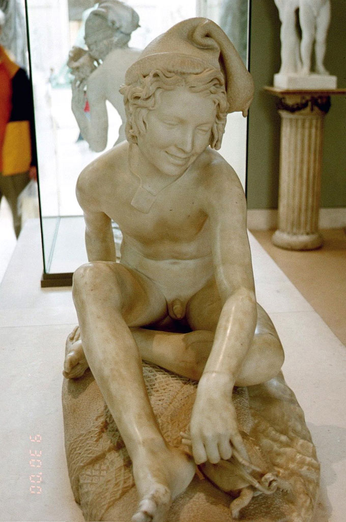 Enfant avec une tortue (Мальчик с черепахой), 1829-1833